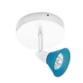 thumbnail image 2 of Jesco Lighting LT1140-WH One Light Ceiling Mount Display Lamp, White Finish, 2 of 5