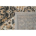 thumbnail image 6 of Furnish My Place Distressed Rug - 2 ft. x 4 ft., Dark Grey, Indoor Rug with Bordered Design, Jute Backing, 6 of 7