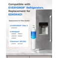thumbnail image 2 of Waterdrop 4396508 water filter Replacement for EveryDrop Filter 5, EDR5RXD1, Whirlpool 4392857, NL300, 4396510, 4396509, 4396547, LC400V, 4396510p, WF-NLC240V, PNL240V, 2Pack, 2 of 9