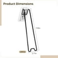 thumbnail image 5 of 8 Pcs Foldable Picture Frame Back Stand, Black Iron Easel Brackets, Self-Adhesive Design for 8.66- 14.17 in / 22-36 cm Frames, 5 of 6