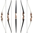 thumbnail image 2 of Black Hunter Takedown Recurve Bow LH RH 20-60 lbs Archery Hunting, 2 of 6