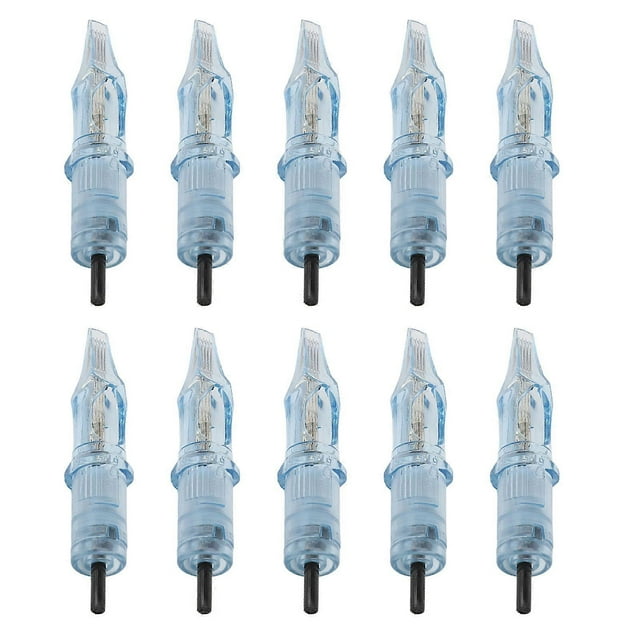 10pcs Stainless Steel Cartridge Needles Set Professional Salon Disposable Cartridge Needle Accessory 1209RM