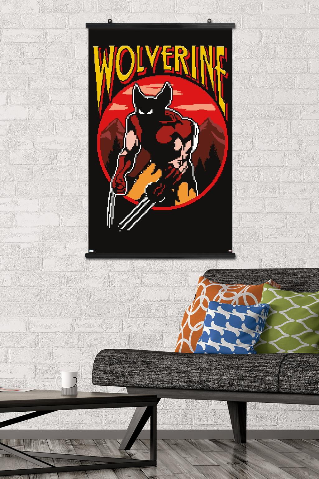 Marvel Comics - Wolverine - Retro Gaming Wall Poster, 22.375" x 34"
