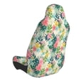 thumbnail image 2 of Honeii Tropical Flowers Print Car Seat Cover,Car Interior Covers,Universal Fit Seat Protector, Compatible with Most Cars, SUVs, Trucks, and Vans, 2 of 5