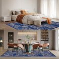 thumbnail image 6 of 2024 New 5x7ft Area Rugs for Living Room/Bedroom, Low Pile Non-Slip Washable Indoor Door Mat, Gray Carpet for Kids Boys Girls Dorm Nursery Home Decor Aesthetic, 6 of 7