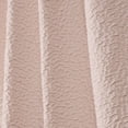 thumbnail image 2 of Nicole Miller Textured Matelassé Hidden Tab/Rod Pocket Top Light Filtering Curtain Panel Pair, 50"x96", Blush, 2 of 7