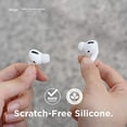 thumbnail image 5 of Elago Earbuds Cover Plus with Integrated Tips Designed for Apple AirPods Pro [6 Pairs: 2 Large + 2 Medium + 2 Small] (White), 5 of 5