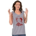 thumbnail image 3 of Betty Boop Cowgirl Southern Country Women Plus Size Tank Top Brisco Brands 2X, 3 of 5