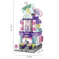 thumbnail image 3 of MACTANO House Mini Building Block Set Clothing Shop Building Kit Plastic Toy Gift for Kid Multicolor, 3 of 7