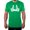 Green, variant on St Patrick's Day T-shirts, Graphic T-shirts, Couples St Patrick's Day Shirts - Horseshoe & Coins