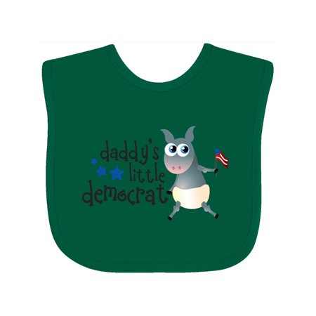 

Inktastic Daddy s Little Democrat Gift Baby Boy or Baby Girl Bib