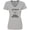 AC-Heather Grey, variant on Inktastic Nurse Practitioner LNP Gift Women's V-Neck T-Shirt