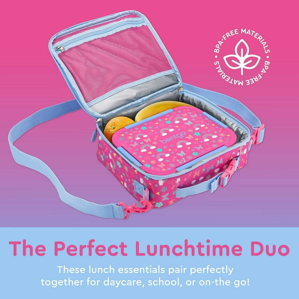 Bentgo 2-Piece Kids Snap & Go Lunch Set: Leak-Proof Lunch