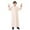 Beige, variant on Little Boys Muslim Ethnic Middle East Teenage Boys Embroidered Robe Beige,7-8T