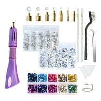 FACEGA Bedazzler Kit 7-In-1 Bedazzler Kit with Rhinestones Hot-Fix Tool Five-Pack Jewelry Accessories Rinestones Set