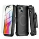 thumbnail image 1 of Funda MYBAT Maverick MagSafe clip para iPhone 15 PLUS - Negra con mica, 1 of 9