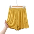 thumbnail image 3 of Posijego Pajama Shorts for Women Casual Shorts Elastic Waist Soft Pj Sleep Shorts Sleepwear Pajamas Shorts for Women, 3 of 9