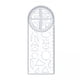 thumbnail image 1 of Paquete de 2-6 plantillas de dibujo matemático de regla geométrica multifuncional para 2 piezas, 1 of 8