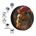 thumbnail image 3 of Bingfone Hip-Hop Guinea Pig. Spare Tire Cover Weatherproof Universal Wheel Protectors for RV Camper Travel Trailer SUV Truck-15 inch, 3 of 8