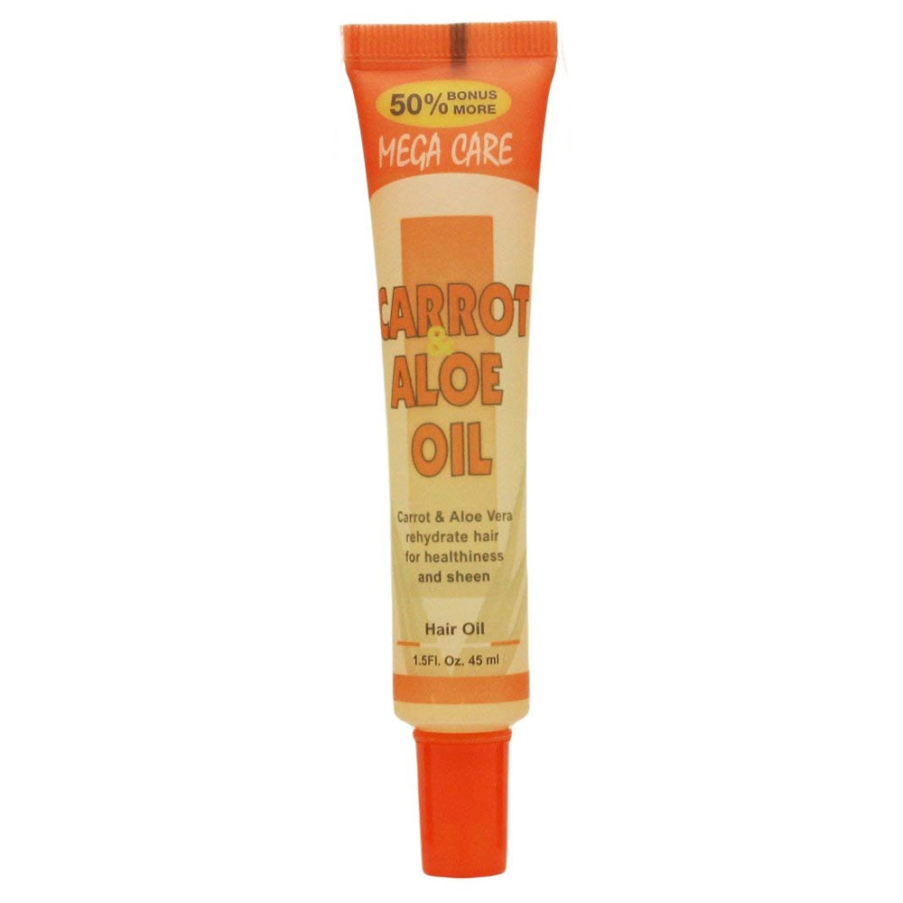 Sunflower Mega Care Carrot Aloe Oil, 1.5 Oz