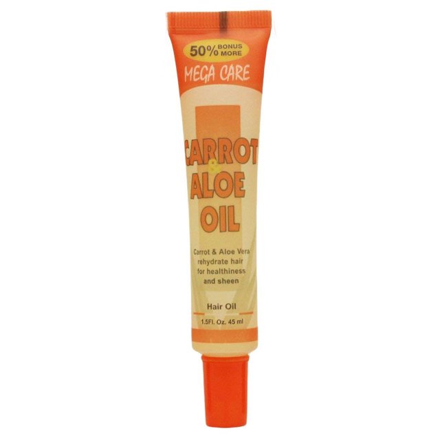 Sunflower Mega Care Carrot Aloe Oil, 1.5 Oz