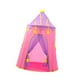 thumbnail image 3 of Tienda de campaña plegable para niños, casa de juegos para fiestas de cumpleaños, patios traseros rosa, 3 of 9