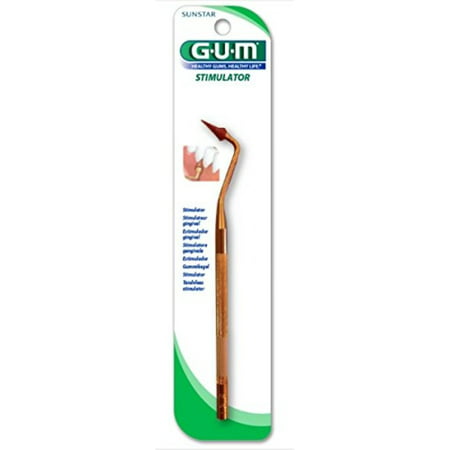 Stimulator (Single Pack) Conical Shaped Rubber Tip, FOR HEALTHY GUMS: The GUM Stimulator has been designed by dental professionals to promote.., By