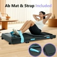 thumbnail image 4 of Ksports Under Desk Walking Pad Treadmill with Manual Incline and Wheels, 2.5 HP, 4 of 7