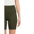 thumbnail image 4 of Athletic Works Women's Bike Shorts with Pockets, 4 of 5