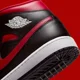thumbnail image 5 of N I-K-E A i r-Jor-dan 1 Mid Banned Black Red DQ8426-067 Men's or GS Shoes NEW, 5 of 6