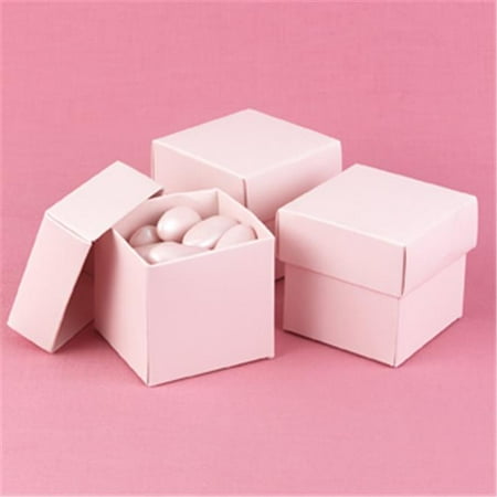 Hortense B. Hewitt 90219P Blush 2 Piece Favor Boxes