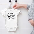 thumbnail image 6 of Love Uncle Tattoos Cute Rebellious Romper Boys or Girls Infant Baby Brisco Brands NB, 6 of 6