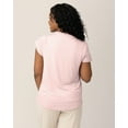 thumbnail image 2 of Kindred Bravely Everyday Maternity & Nursing T-Shirt | Maternity & Nursing Tops for Breastfeeding (Dusty Pink, Medium), 2 of 6