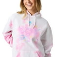 thumbnail image 5 of Hello Kitty & Friends Circle Of Friends Women's Pink Cloud Wash Long Sleeve Hooded Sweatshirt-XXL, 5 of 7