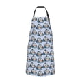 thumbnail image 2 of Lsque Police Car Waterproof Apron Chef Aprons for Men Heavy Duty Chemical Work Apron Extra Long Grilling Aprons with Adjustable Bib Apron, 2 of 9
