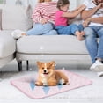thumbnail image 5 of 15.7x11.8in Cooling Mat For Dogs Cats - Breathable Summer Resting Pad Reusable Foldable For Home Car Travel, 5 of 7