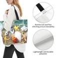 thumbnail image 3 of Disketp Seashell On The Beach Bolsa Tote Estampada para Mujer, Bolso de Hombro y de Mano para Compras y Viajes, 3 of 8
