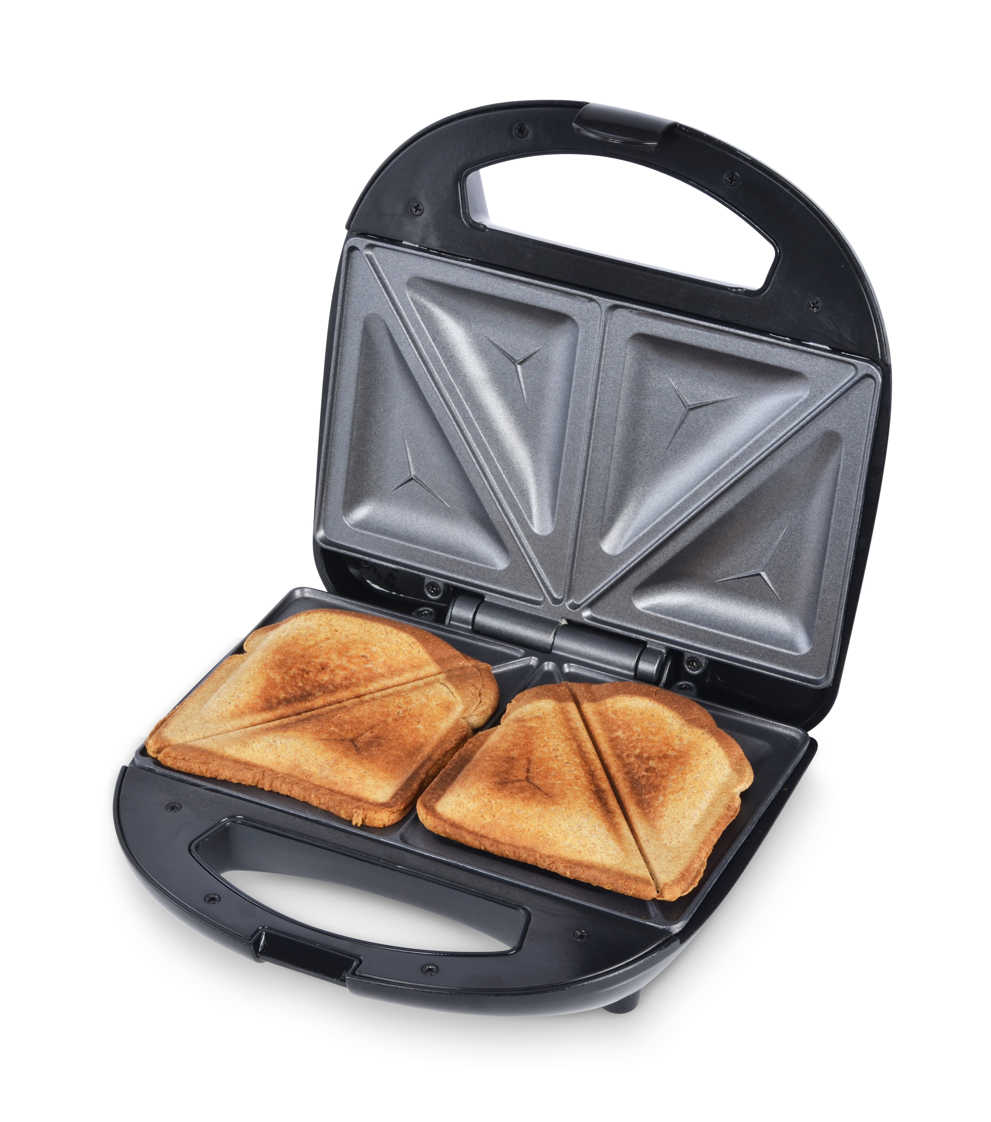 Toastmaster 2 Slice Sandwich Maker, Electric Grilled Cheese Maker, Makes 2 Toasted Sandwich Halves