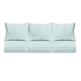 thumbnail image 4 of Sorra Home  Griffen Snowy Indoor/Outdoor Corded Pillow and Cushion Sofa Set 27 x 23 x 5 - Griffen Snowy, 4 of 5