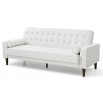 Glory Furniture Andrews Sofa Bed in White Color