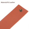 thumbnail image 5 of 6pcs Napkin Rings PU Leather Napkin Rings Simplicity Napkin Buckle Holiday Napkin Rings, 5 of 5