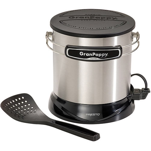 Presto GranPappy Elite Electric 6-Cup Deep Fryer, Stainless Steel
