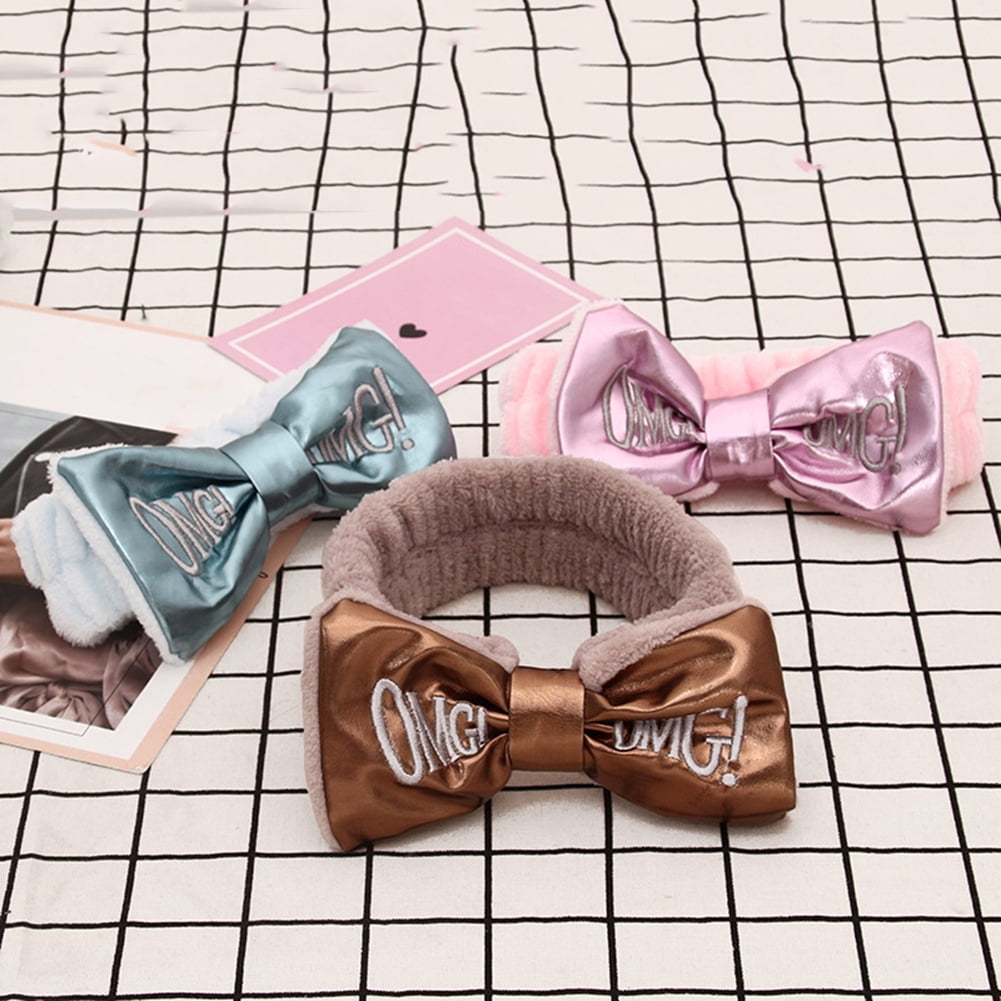 Valentine’s Day Hair Accessories Small Hair bow Boho Love Faux Leather Bow Girls Hair Bow Lightweight Hair Bow