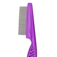 thumbnail image 7 of Pebbuoy Pet Louse Comb Stainless Steel Narrow Smooth Tooth Hanging Hole Pet Grooming Brush Remove Dogs Cats Louse And Hair Massage Comb, 7 of 7