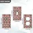 thumbnail image 4 of IAUYY Retardant PC Material Toggle Switch Switch Plate Covers Easy DIY Installation with Screws Light Switch Cover Plate The Red Hat, 4 of 9
