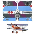 thumbnail image 1 of Aviation Aircraft Models Britain Albatross D.V Fighter Unassembled Paper Model Kit, 1:33 Scale, 1 of 9