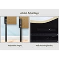 thumbnail image 6 of Jessenia Full Size Tufted Upholstered Headboard – 12-Position Adjustable, Cream, 6 of 9