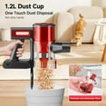 thumbnail image 6 of BSNAW Cordless Vacuum Cleaner,Lightweight 6-in-1 Powerful Stick Vacuum,Red, for Hard Floor, Pet Hair, Carpet, 6 of 9