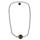 thumbnail image 1 of Collares estilo meditación, collar de cadena de cuentas de aleación con cuentas de vidrio estrellado, gargantilla de protección de la suerte, 1 of 5