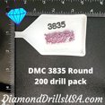 thumbnail image 2 of DMC 3835 Perles Rondes 5D Peinture Diamant DMC 3835 Raisin Moyen Violet, 2 of 3